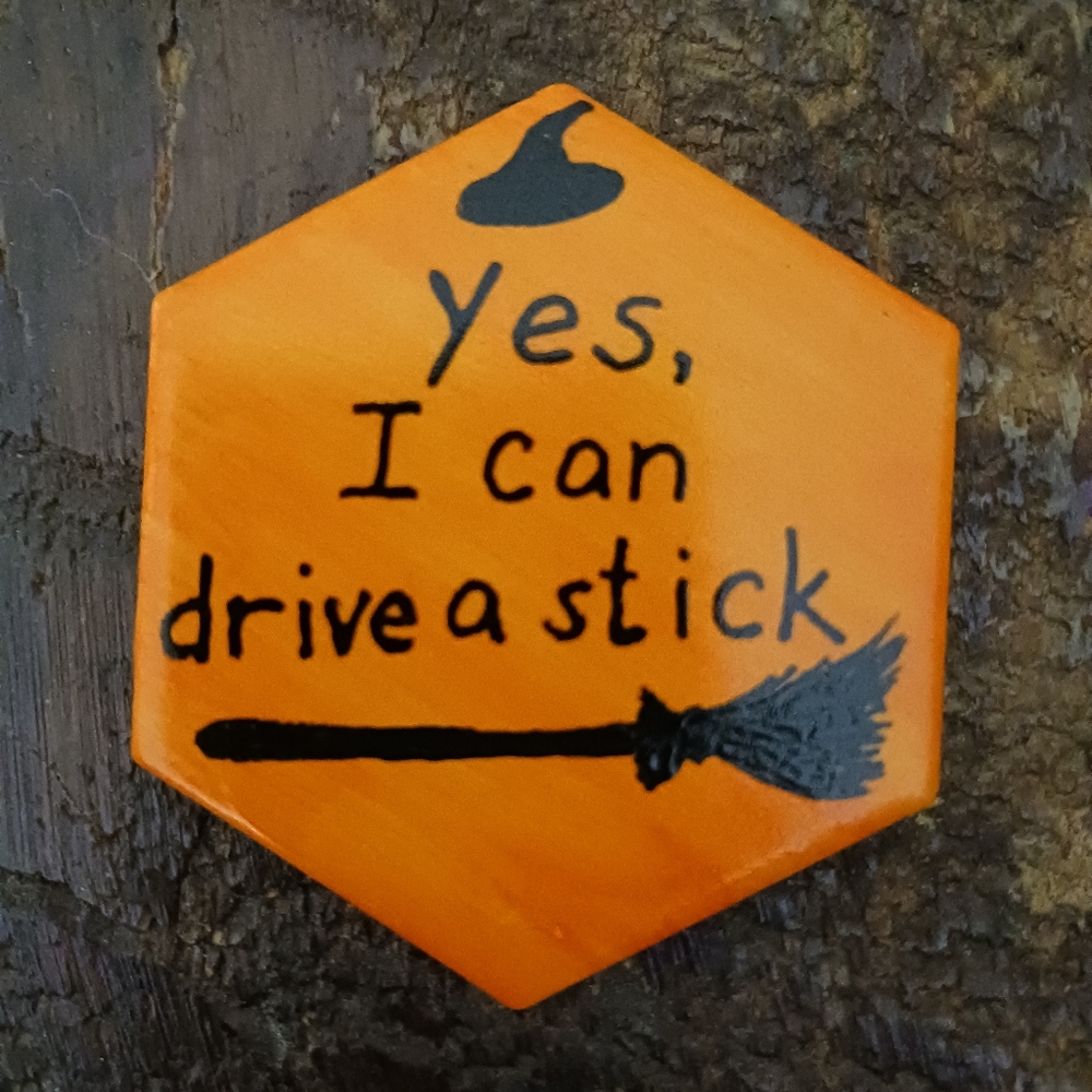 Hand Painted Tile Magnets